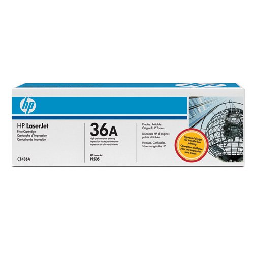 Чорний картридж CB436A  для принтерів HP LaserJet